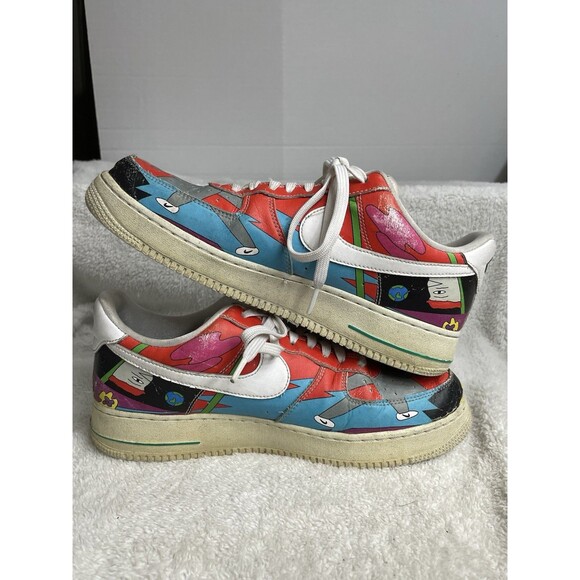 Nike Air Force 1 Men’s Flyleather X Ruohon Wang QS CZ3990-900 Authentic SZ 9.5US main image 7